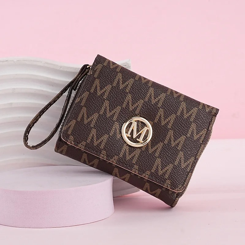 Threefold Zipper Wallet with L - đánh giá và giá Wallets