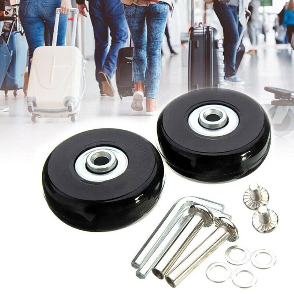 2/4pcs 57-59MM Sliding Replace - đánh giá và giá Silent Replacement Luggage Wheels