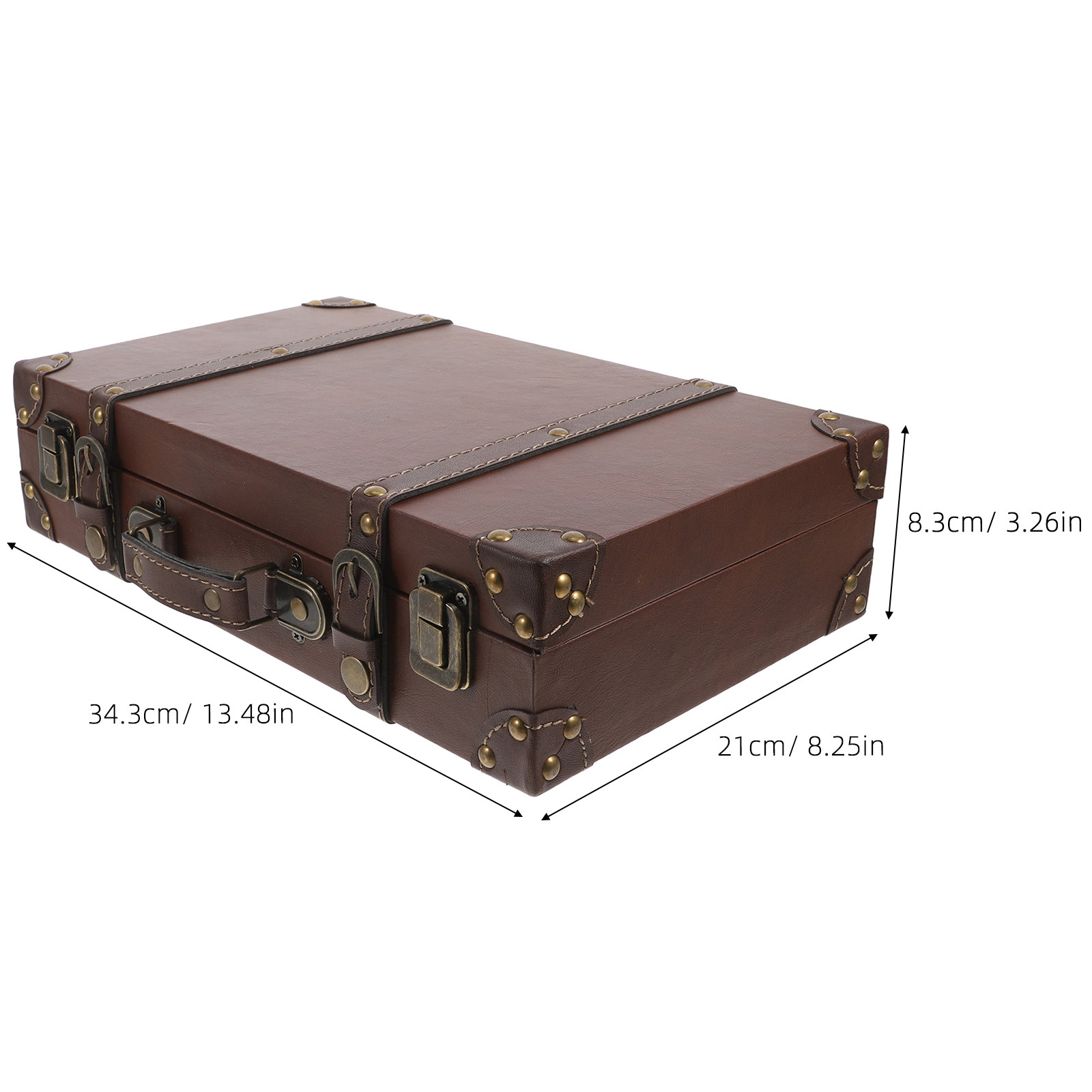 Retro Vintage Suitcase Trunk D - đánh giá và giá Retro Vintage Trunk Suitcase