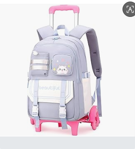 kids School Rolling backpack F - đánh giá và giá Foldable Rolling Luggage Bag