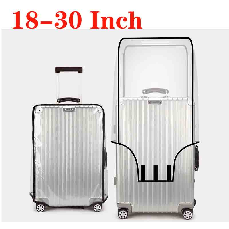 18-30 Inch Suitcase PVC Cover  - đánh giá và giá Waterproof Suitcase Cover Protector