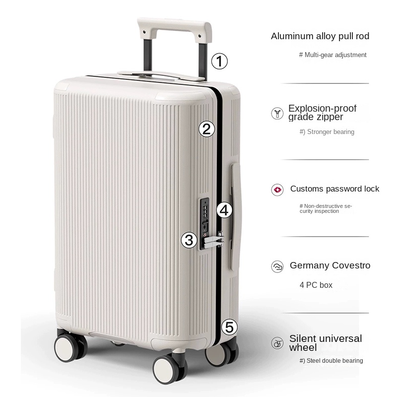 20-inch Trolley Suitcase 28-in - đánh giá và giá Cabin Size Lightweight Travel Trolley