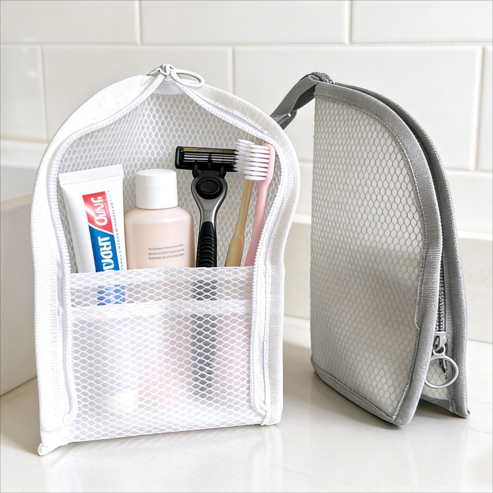 Mesh Toiletry Bag Breathable Q - đánh giá và giá Cosmetic Bags